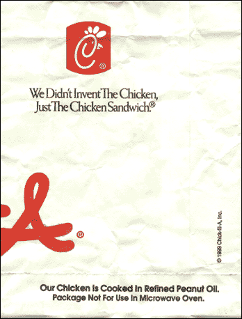 Sandwhich bag back